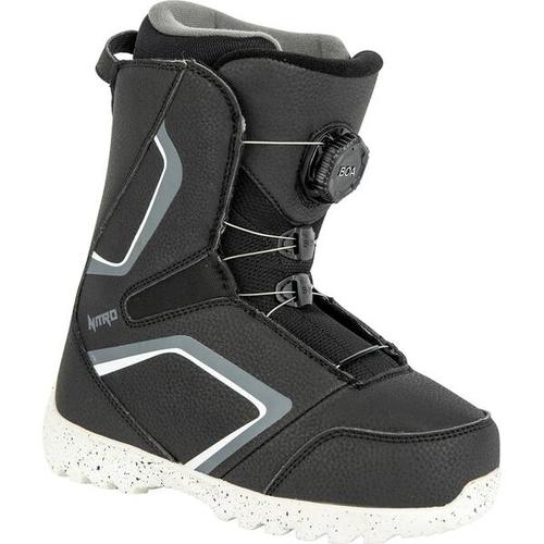 NITRO Kinder Snowboot DROID QLS, Größe 23,5 in Schwarz