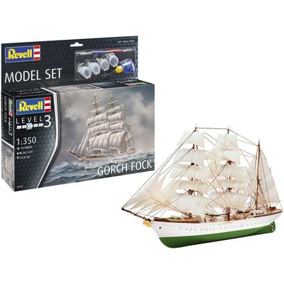 Modellbausatz REVELL "Segelschiff Gorch Fock" Modellbausätze bunt Kinder