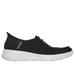 Skechers Women's Slip-ins: GO WALK Joy - Idalis Slip-On Shoes | Size 6.0 | Black/White | Textile/Synthetic | Machine Washable