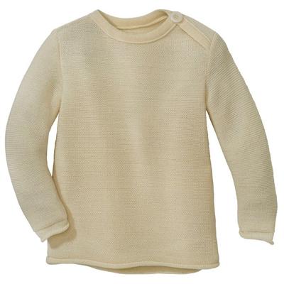 disana - Kid's Melange-Pullover - Merinopullover Gr 62/68 beige Image