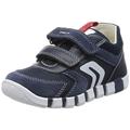 Geox Baby Boys B Iupidoo Boy First Walker Shoe, Navy White, 4.5 UK Child