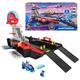 Paw Patrol: The Mighty Movie Aircraft Carrier HQ, with Chase Action Figure and Mighty Pups Cruiser, Kids’ Toys for Boys and Girls 3+