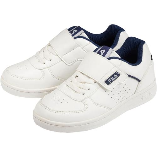 „Sneaker FILA „“C. COURT velcro kids““ Gr. 28, weiß Kinder Schuhe Sneaker“