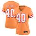 Women's Nike Mike Alstott Orange Tampa Bay Buccaneers Throwback Game Jersey