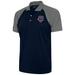 Men's Antigua Navy/Steel Minnesota Twins Patriotic Nova Polo