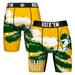 Men's Rock Em Socks Green Bay Packers Gridiron Classic Paint Boxer Briefs