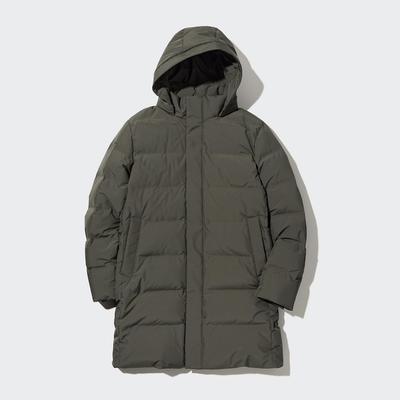 Uniqlo - Seamless Down Coat - Green - S