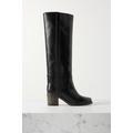 Isabel Marant - Seenia Leather Knee Boots - Black