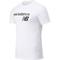 NEW BALANCE Herren T-Shirt NB Classic Core Logo T-Shirt, Größe S in Weiß
