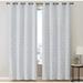 Home & Linens Cairo 100% Complete Blackout Thermal Insulated Window Curtain Grommet Panels - Set of 2