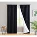 Home & Linens Lahore 100% Complete Blackout Lined Heavy Thermal Insulated Window Curtain Rod Pocket Back Tab Panels, 2 Panels