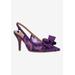 Women's Deloris Pump by J. Renee in Purple (Size 7 1/2 M)