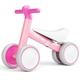 FAYDUDU Balance Bike for 1 Year Old Ride On Toy for 1 2 Years Old First Birthday Gifts for Girls Boys Baby Bike Walker No Pedals Toddler Trike for 10-24 Months (Pink)