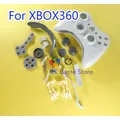 Boîtier de remplacement pour manette Xbox 360 blanc noir avec boutons Kit d'accessoires 1