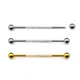 16/14G Industrial Barbell Piercing Stainless Steel 34-38mm Straight Bar Cartilage Earring Ear