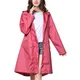 Women Men Raincoat Jacket Windbreaker Lightweight Breathable Zipper Rain Trench Coat Poncho