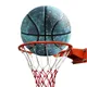 Shoous Basketball Casting PU Wear-Degré Glowing Basketball 12 Constellations for Night Sports Game