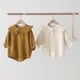 Baby Autumn Winter Clothing Infant Newborn Baby Girls Bodysuit Cotton Clothes Outfit Ruffle Collar