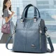 Hot Sale High Quality Leather Backpack Women Shoulder Bags Multifunction Travel Backpack School Bags