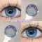 MILL CREtransmith-Lentilles de contact pour documents naturels lentilles bleues pour les yeux