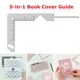 Guide de couverture de livre en acier inoxydable couverture rigide outil exécutif pour cahier