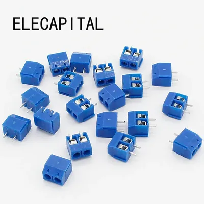 20 stücke KF301-2P 2 Pin Stecker-in Schraube Terminal Block Contor 5 08mm Pitch