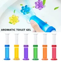 1 Stück Blumen aroma Toiletten reinigungs gel Toiletten deodorant reiniger Toiletten aroma zur