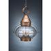 Northeast Lantern Onion 20 Inch Tall 2 Light Outdoor Hanging Lantern - 2572-DB-LT2-CLR