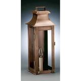 Northeast Lantern Concord 16 Inch Tall Outdoor Wall Light - 5621-DB-LT1-SMG