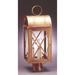 Northeast Lantern Adams 22 Inch Tall 3 Light Outdoor Post Lamp - 6053-AC-LT3-SMG