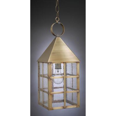 Northeast Lantern York 19 Inch Tall Outdoor Hanging Lantern - 7142-DAB-MED-CLR