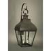 Northeast Lantern Stanfield 29 Inch Tall 2 Light Outdoor Wall Light - 7647-AB-LT2-CLR