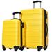 2 Piece Hardshell Luggage Set, Expandable Suitcases Set with Spinner Wheels & TSA Lock, 20" Carry On, 28" Large Bags