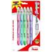 Pentel Sunburst Metallic Gel Pen, Medium Line, Permanent, Assorted Ink, 5 Pack (K908MBP5M1)