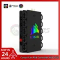 Corsair Fan RGB Controller HUB ICUE For QL LL HD ML Series Cooling Fan ARGB+PWM 2 In 1 5V Led Logo