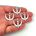 5pc moon goddess pagan pendant charm For DIY Women Yoga Nymph Pendant charms Pagan Jewelry Fertility