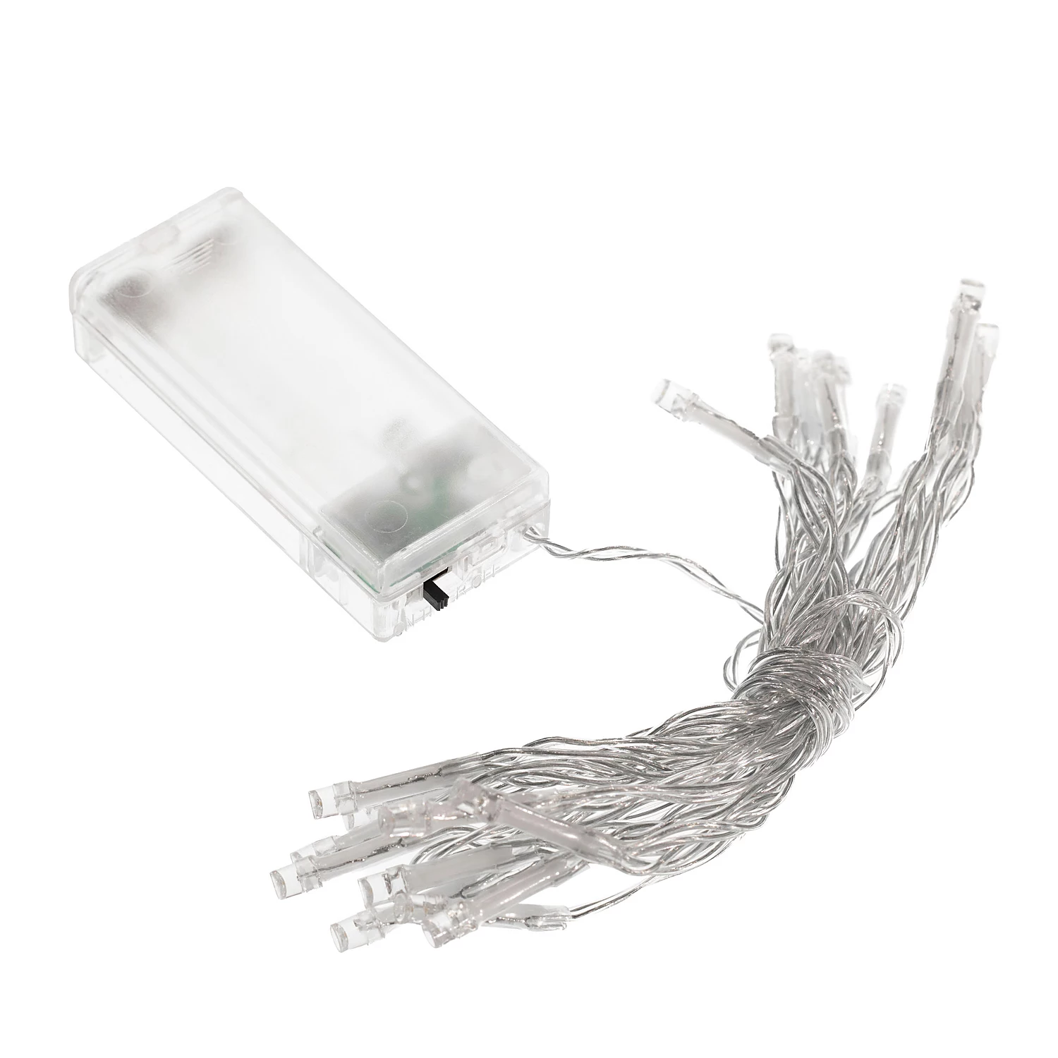 LED Lichterkette mit Batteriekasten und Timer, 20 Birnchen Image