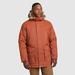 Eddie Bauer Men's Winter Coat Superior Down Parka Jacket - Pink - Size XL
