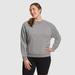 Eddie Bauer Women's Motion Long-Sleeve Crew Neck Pullover - Heather Gray - Size M