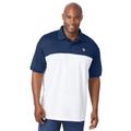 Men's Big & Tall Fila® Colorblock Polo by FILA in Navy White (Size 5XL)