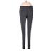Reebok Active Pants - Super Low Rise: Gray Activewear - Women's Size Medium
