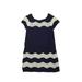 Lilly Pulitzer Dress: Blue Chevron/Herringbone Skirts & Dresses - Kids Girl's Size Medium