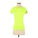 Active T-Shirt: Yellow Activewear - Women's Size Small