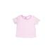 Disney Short Sleeve T-Shirt: Pink Tops - Size 9-12 Month