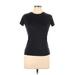 C9 By Champion Active T-Shirt: Black Color Block Activewear - Women's Size 10