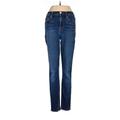 FRAME Denim Jeans - High Rise: Blue Bottoms - Women's Size 25