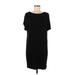 Gap Casual Dress - Shift: Black Print Dresses - Women's Size Medium