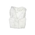 Splendid Faux Fur Vest: White Jackets & Outerwear - Size 2Toddler Tall