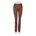 Free People Casual Pants - Mid/Reg Rise: Brown Bottoms - Women's Size 24