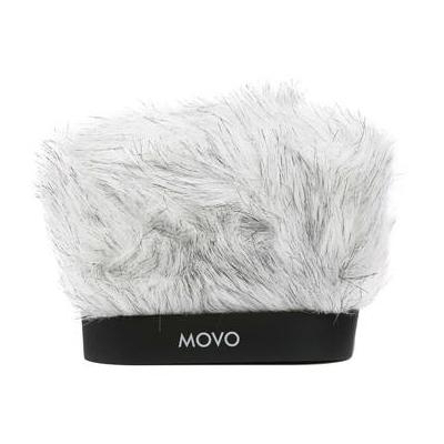 Movo Photo WS-R30 Furry Rigid Windscreen for Zoom H4n/H5/H6, Tascam DR-40/DR-100MKII & WS-R30